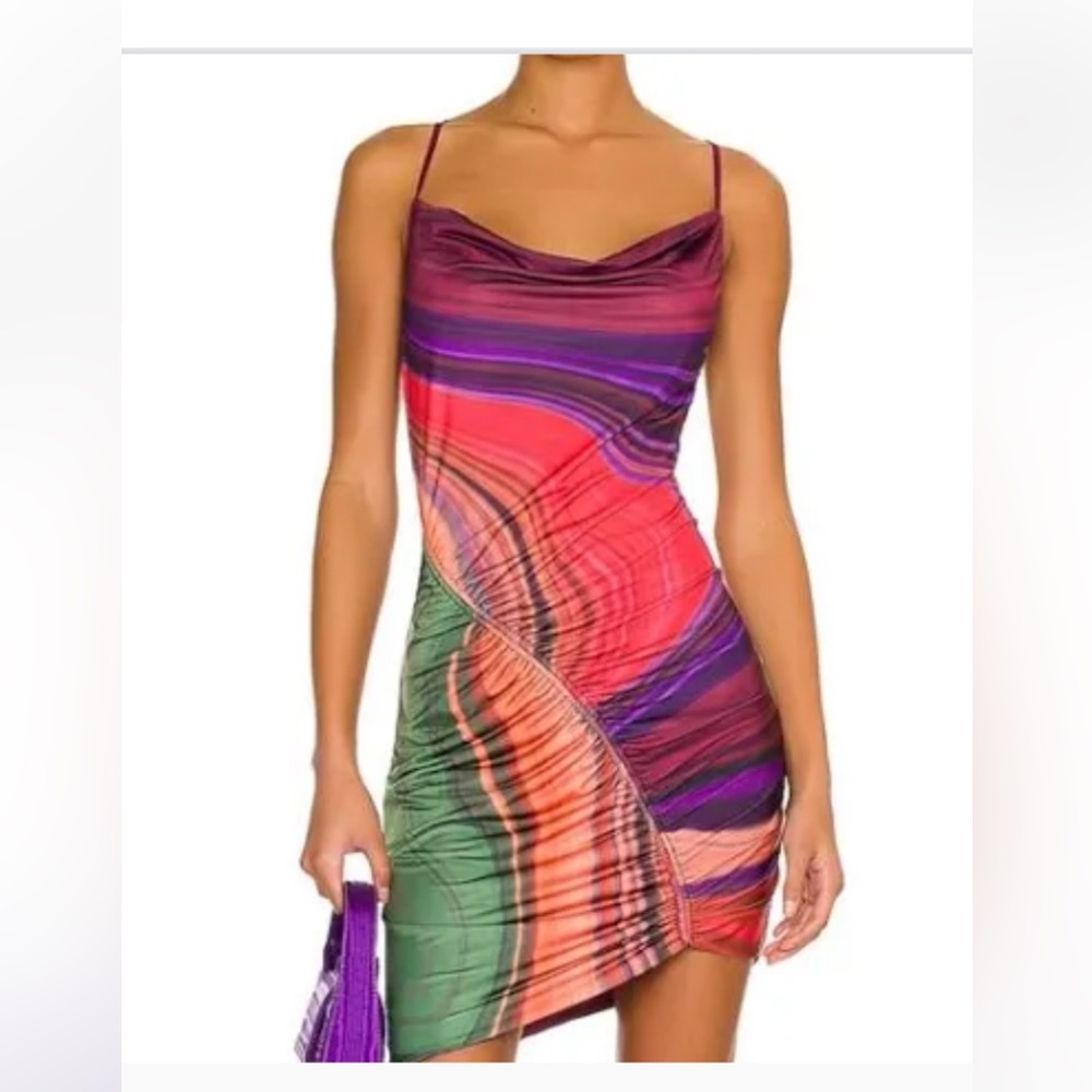 AFRM party dress sooo cute, adjustable straps